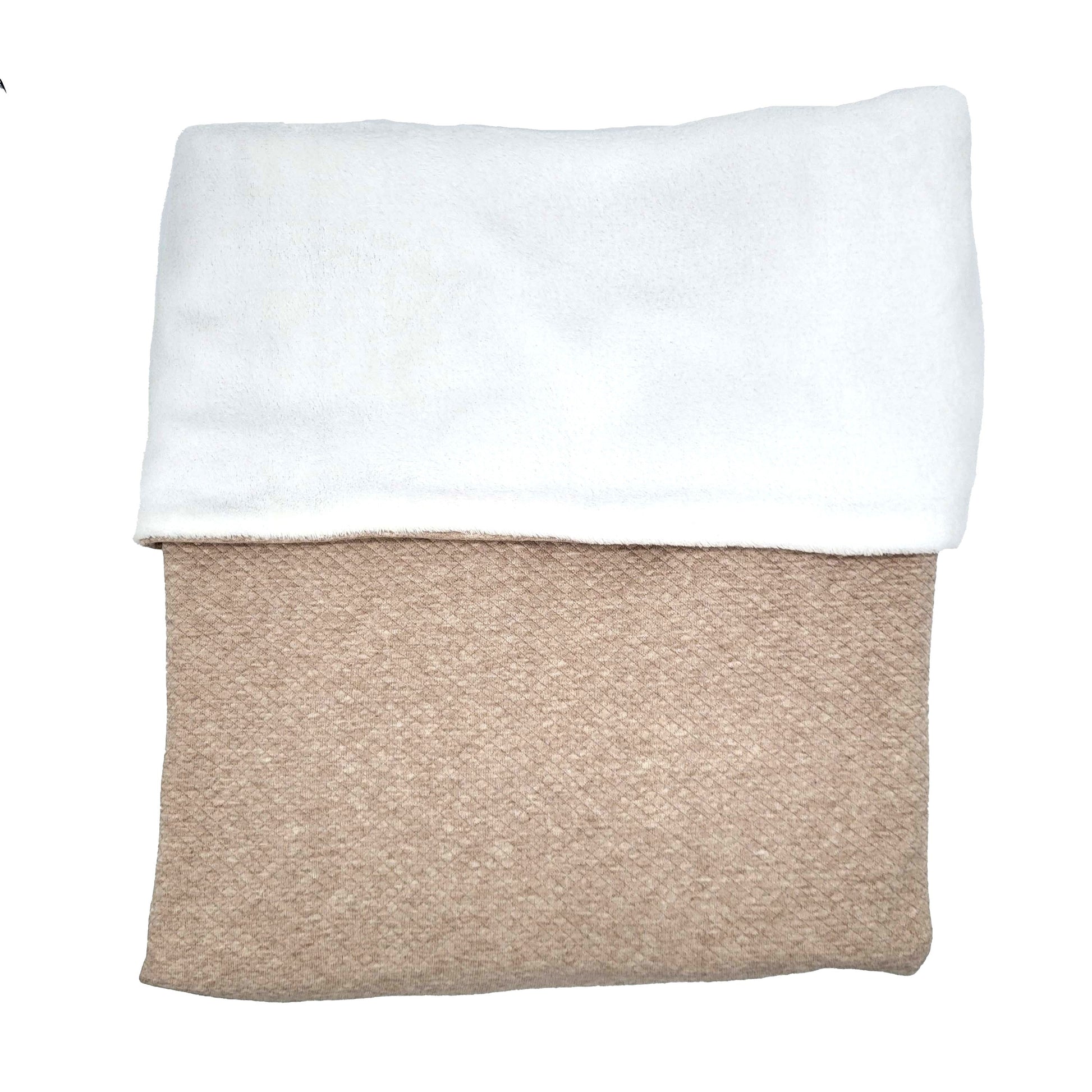 Deken David Living Nature camel beige babydeken geboorte