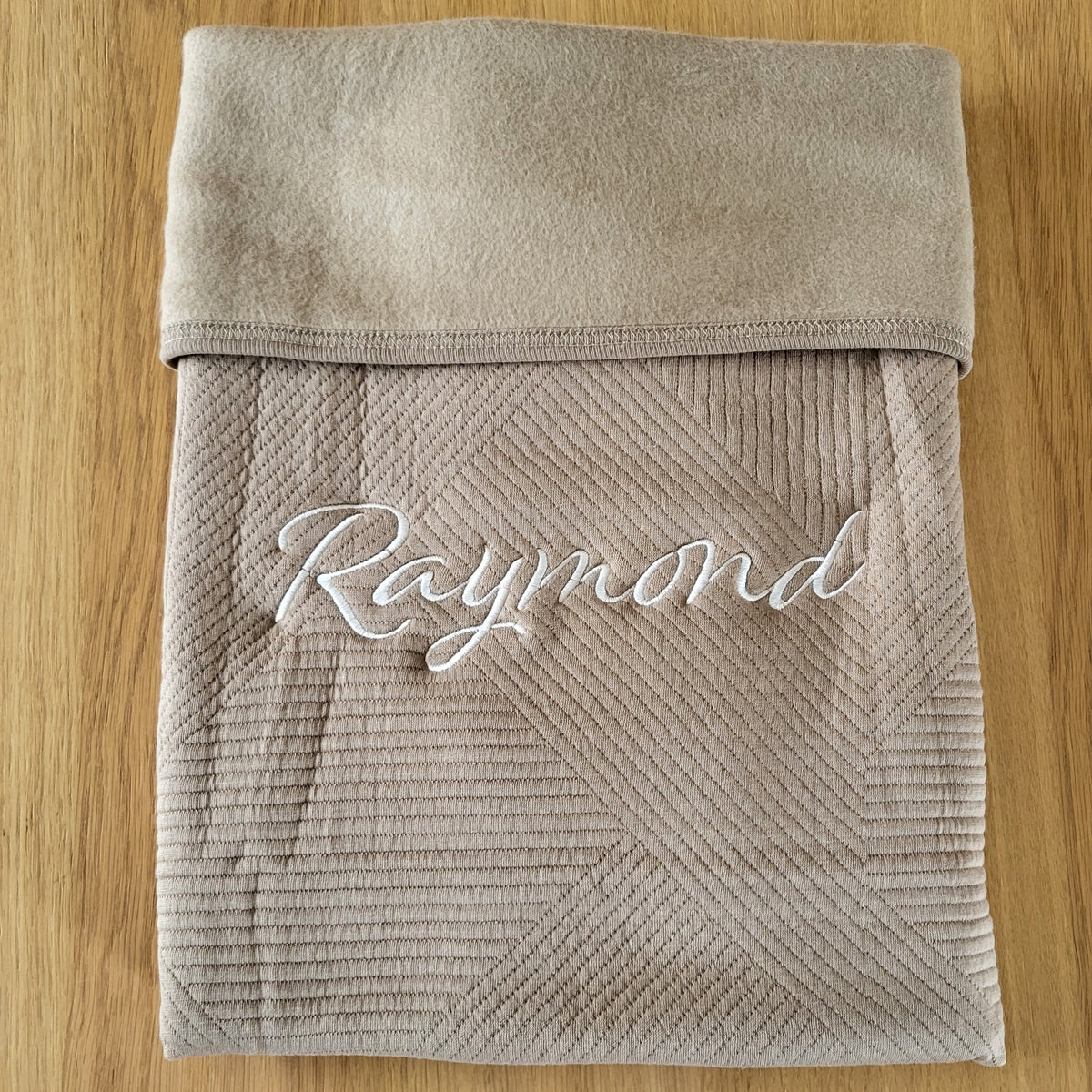 Babydeken gebreid jacquard flannel