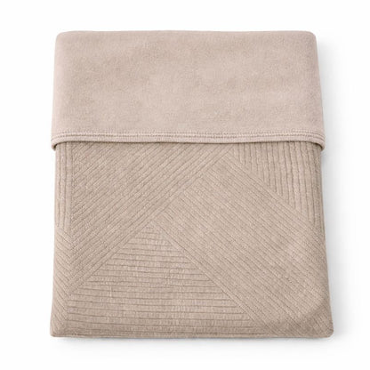 Babydeken gebreid jacquard flannel - Studio Hjordis