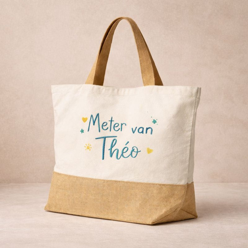 Jute basis shopper XL - Studio Hjordis