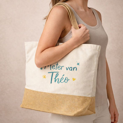 Jute basis shopper XL - Studio Hjordis