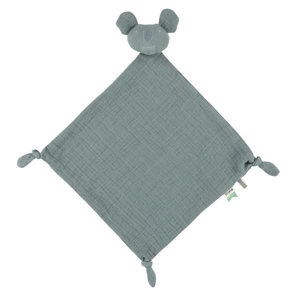 Knuffeldoek Studio Hjordis Trixie petrol koala